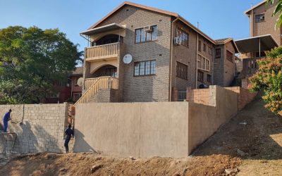 Backyard Renovation & boundary wall project